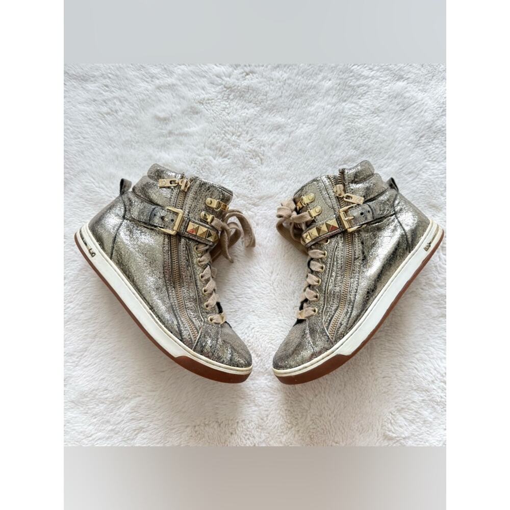 Michael Kors women high top sneakers size 9 US - Picture 2 of 8